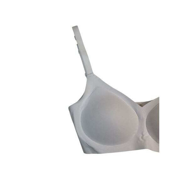 Shapermint Essentials Women Smoothing Comfort Straps Wireless Bra Sz S White NWT - Picture 5 of 9